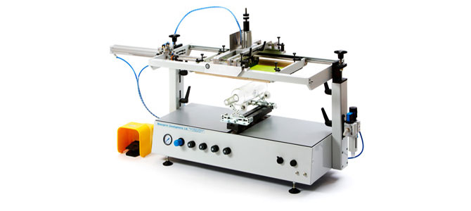 دستگاه چاپ سیلک نیمه اتوماتیک